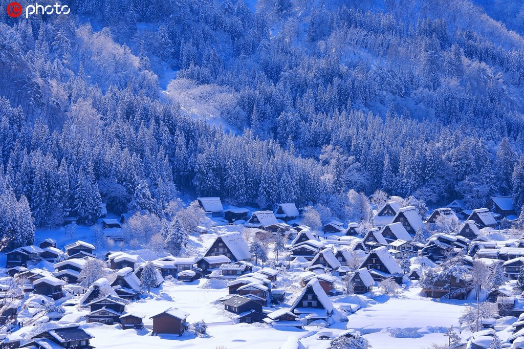 日本の最も美しい集落?白川郷　冬景色も格別