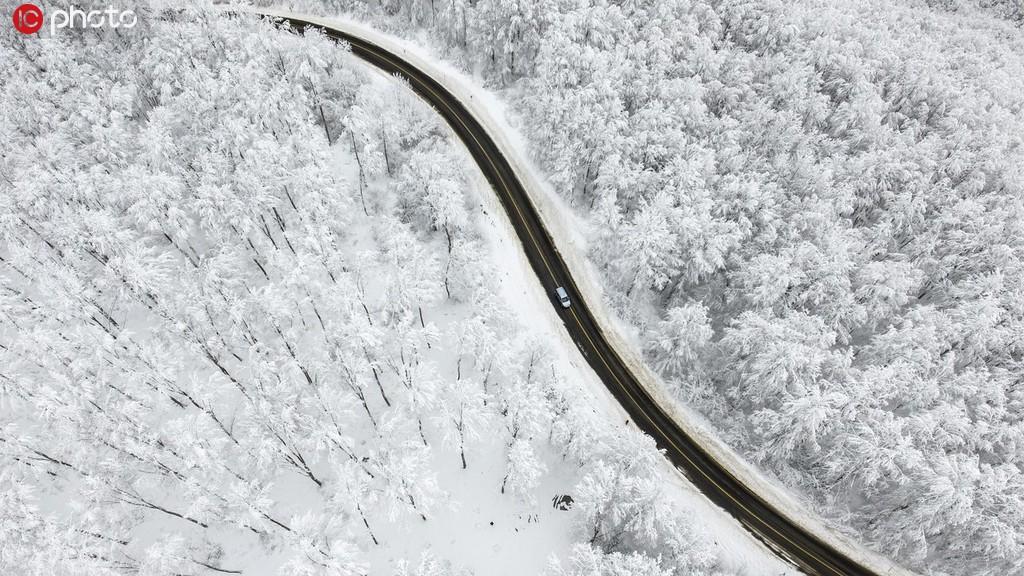 一面の銀世界にうっとり…空から眺めた世界の雪景色