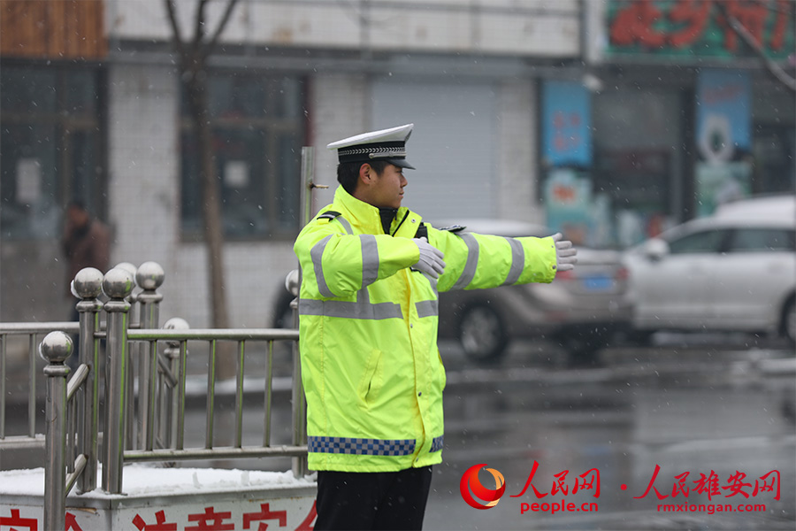 雪降る雄安新區(qū)で目にした雪景色よりも美しい光景　河北省