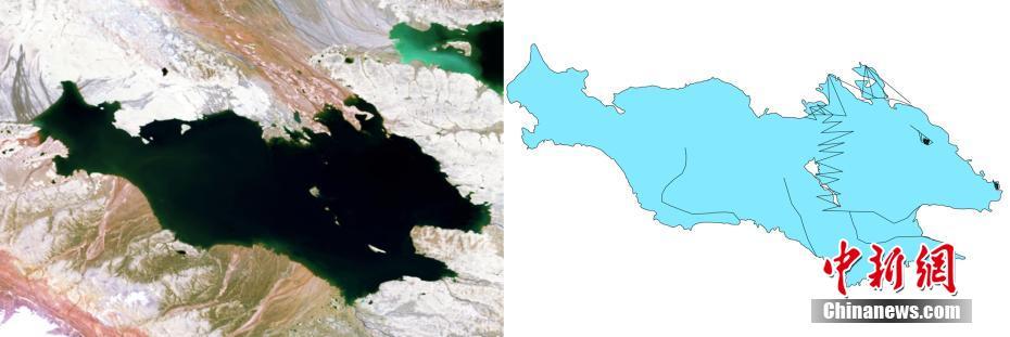 青海省の湖の衛(wèi)星畫(huà)像が研究者の手で動(dòng)物に変身??？