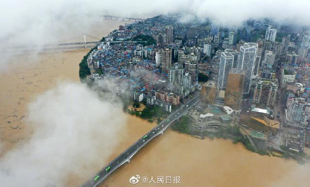 中國南方の8省?自治區(qū)で豪雨　被災者176萬人、死者9人