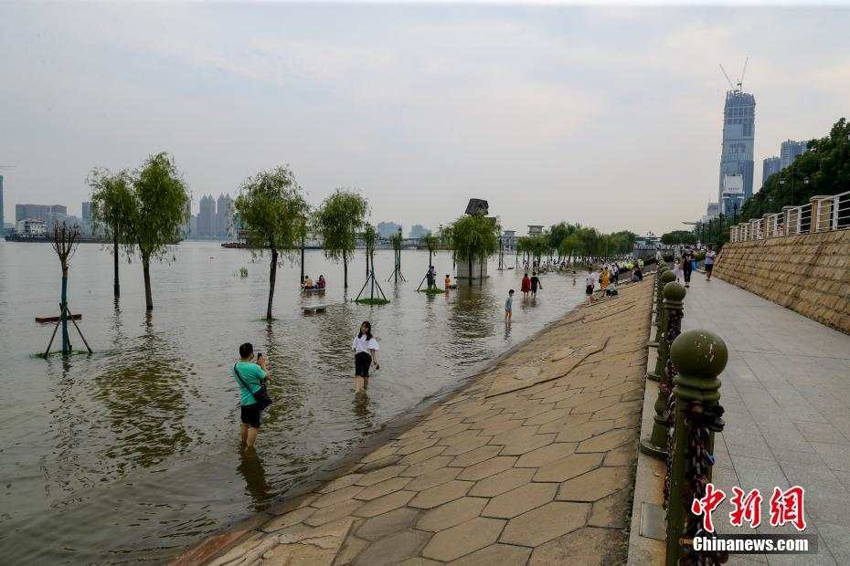 水位が引き続き上昇！武漢の長(zhǎng)江水位が警戒レベル超える　湖北省