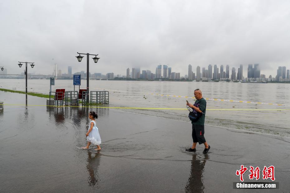 武漢の長(zhǎng)江水位、今もなお上昇中　湖北省