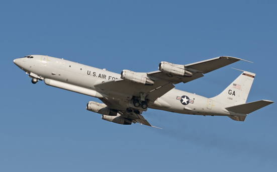 米空軍のE-8C偵察機(jī)（寫真は環(huán)球網(wǎng)より）