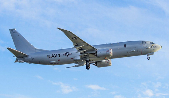 P-8A対潛哨戒機「ポセイドン」（寫真は環(huán)球網より）