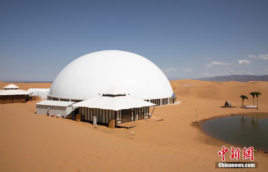 8月13日、建設(shè)中の星星ホテル（撮影?楊迪）。