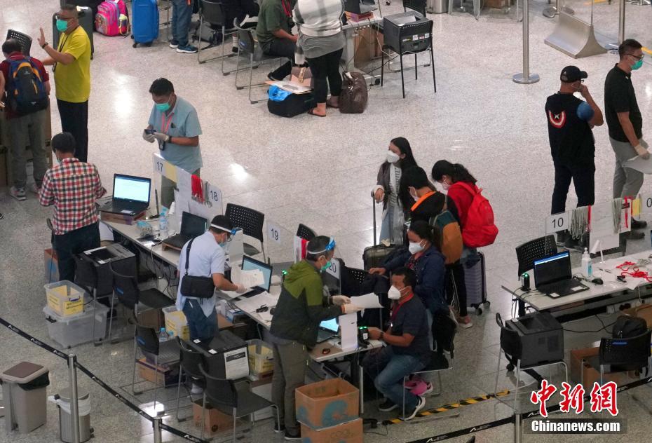 香港國際空港、18日から空港內(nèi)で香港到著客への新型コロナ唾液検査実施