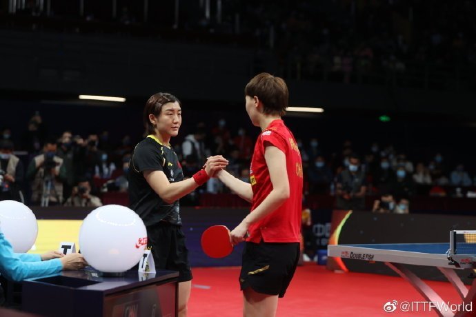 ITTFファイナルズ女子シングルス、陳夢選手が4連覇