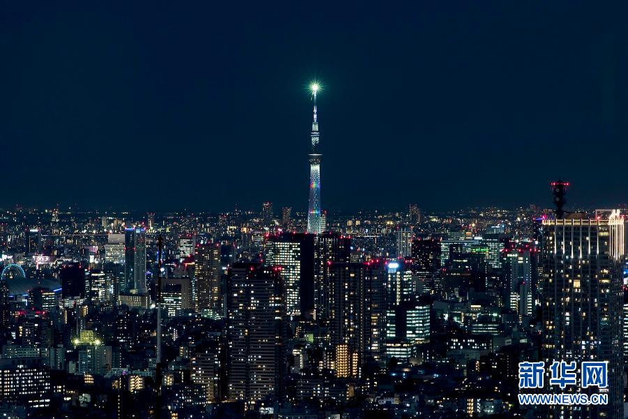 中國人記者が撮影した日本東京の夜景