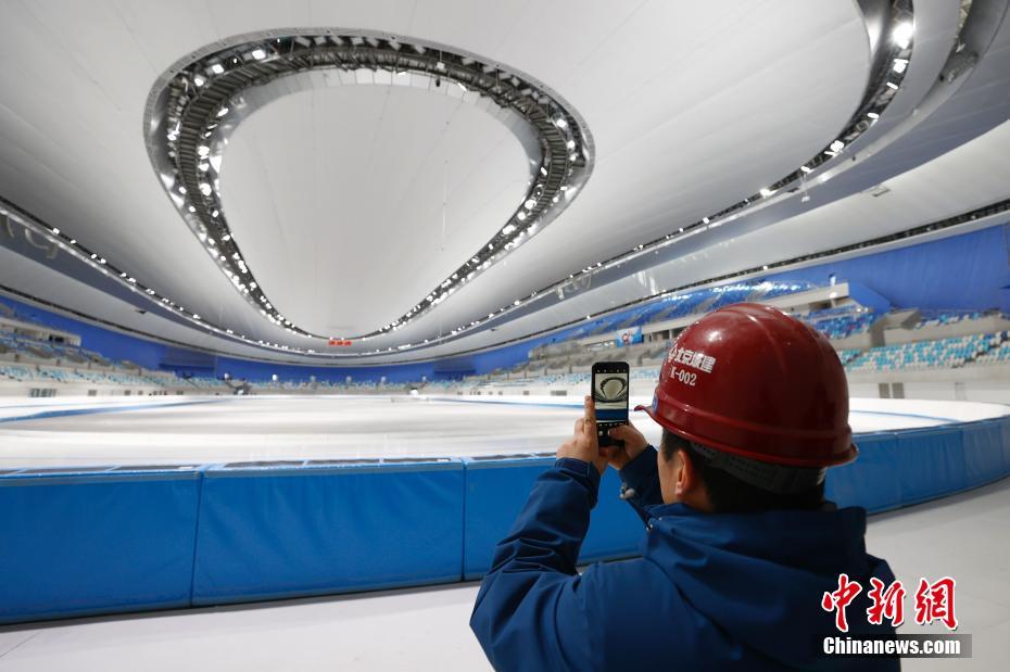 北京冬季五輪會場の國家スピードスケート館、テスト競技開催條件整う