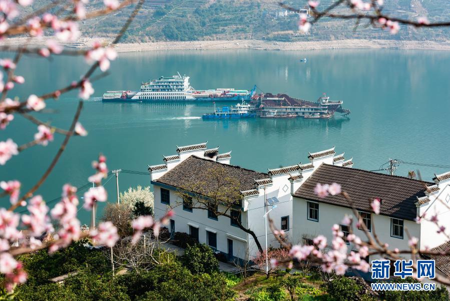 長江本流にある三つの峽谷?三峽に訪れた春