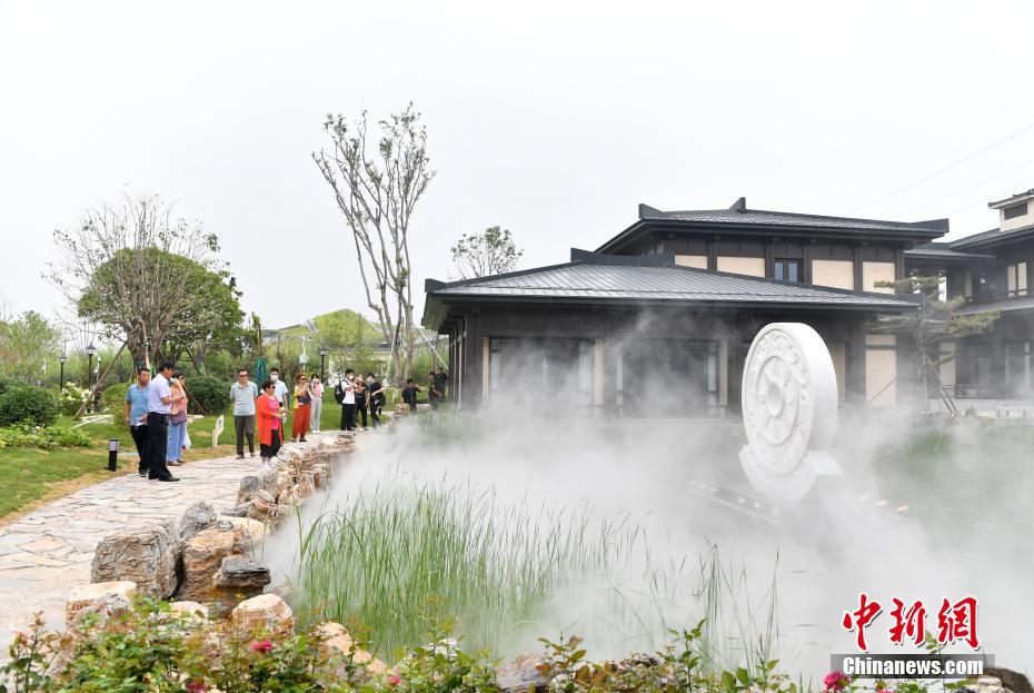 雄安郊野公園の邯鄲展園（撮影?韓氷）。