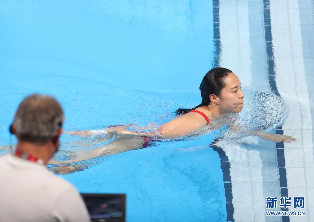 東京五輪女子3m飛板飛込 施廷懋選手が五輪2連覇、王涵選手は銀