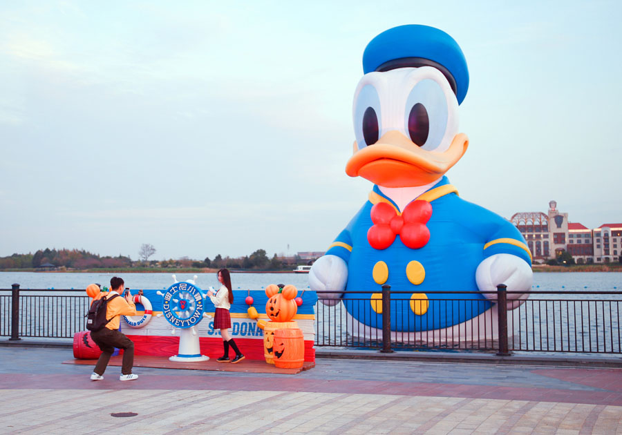 上海ディズニーランドの地下鉄駅で運(yùn)行再開(kāi)　