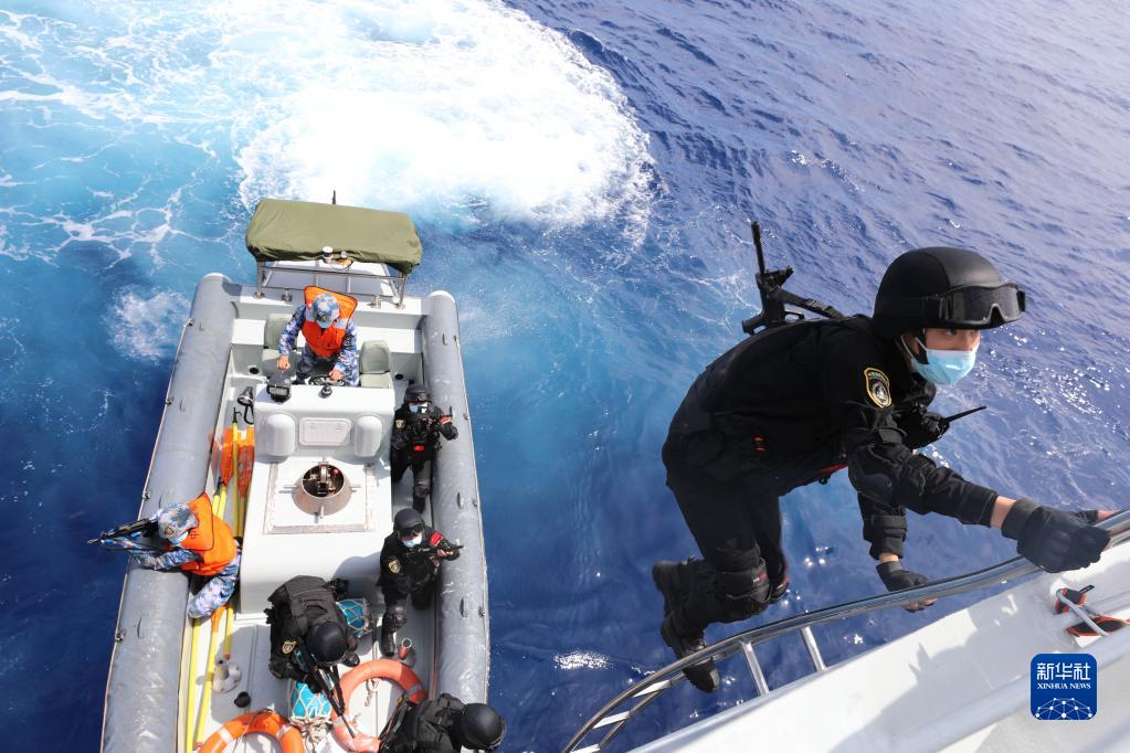 中國海軍第38次護(hù)衛(wèi)艦隊が凱旋　安全保障上の脅威への対処能力を強(qiáng)化