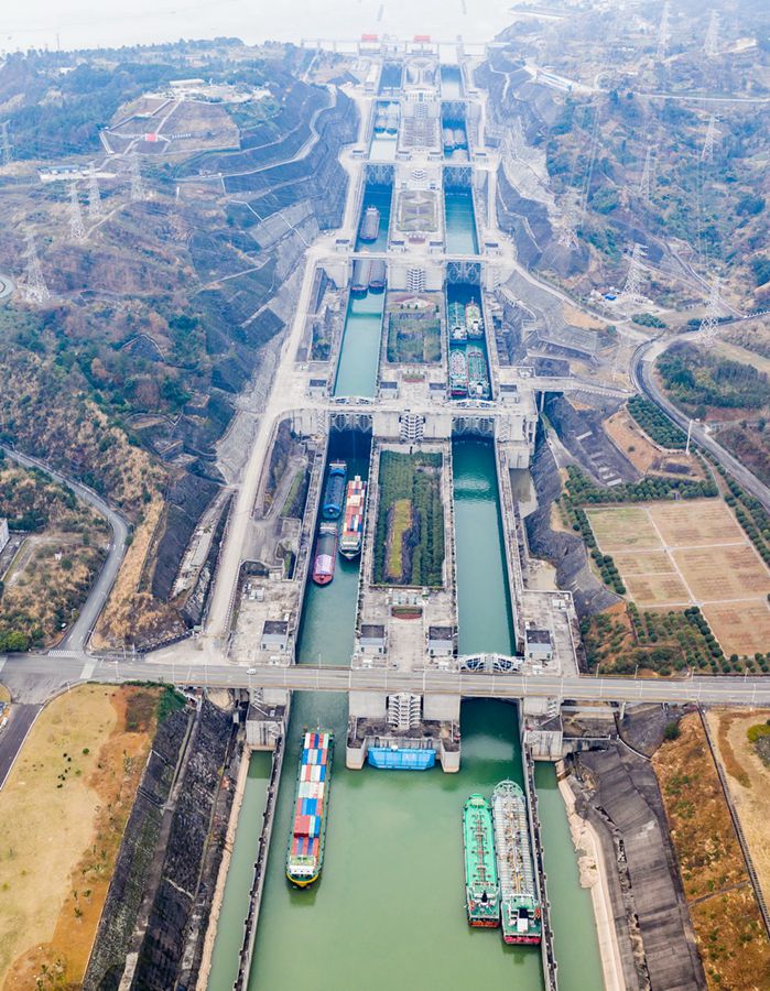 三峽ハブの通航量、年間1億5千萬トンを初突破