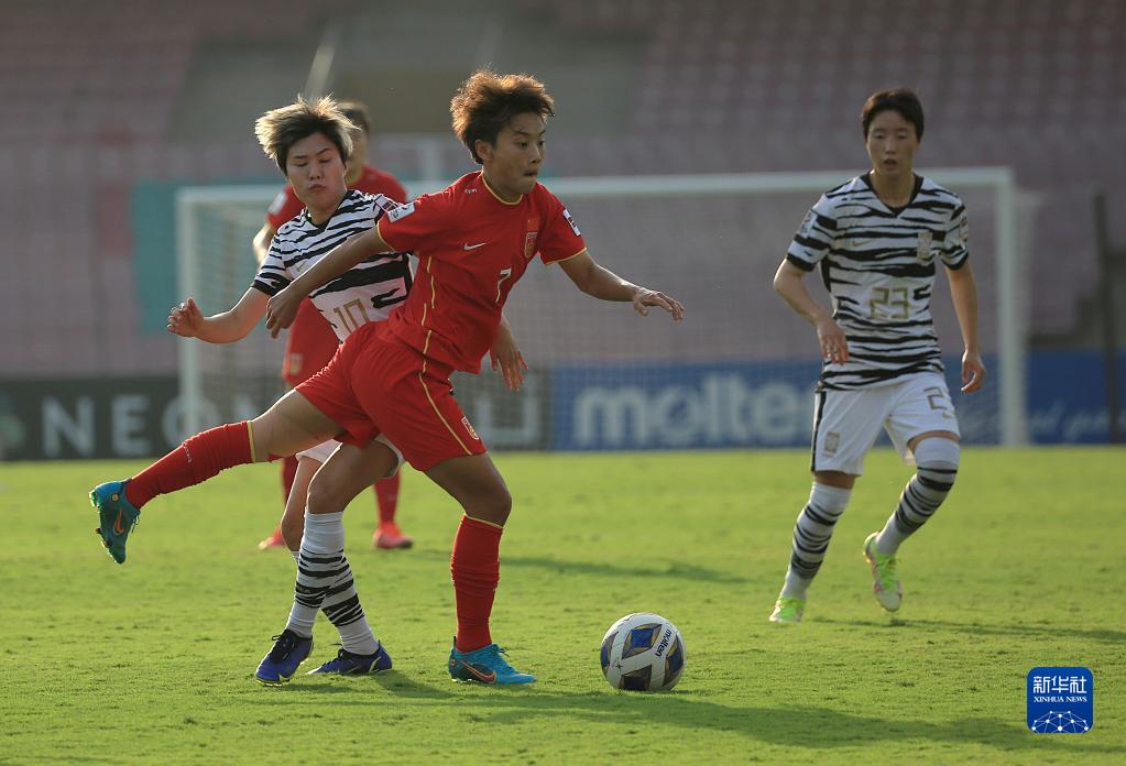 AFC女子アジアカップ2022　中國が韓國を3対2で下し逆転優(yōu)勝