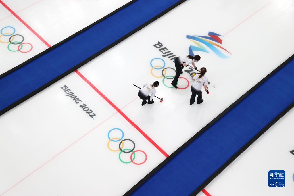 北京冬季五輪カーリング女子1次リーグで中國が韓國下す