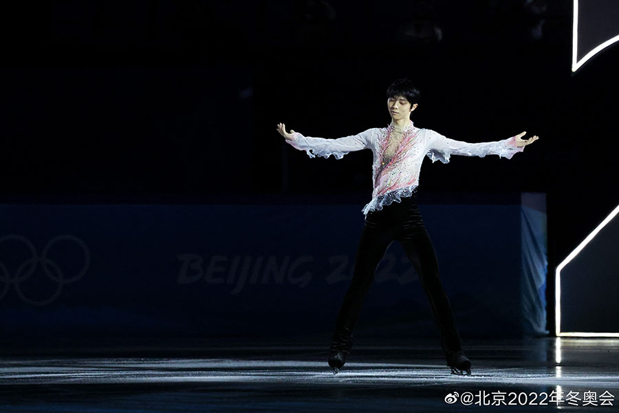 羽生結(jié)弦選手がアイスショー出演　北京冬季五輪後初