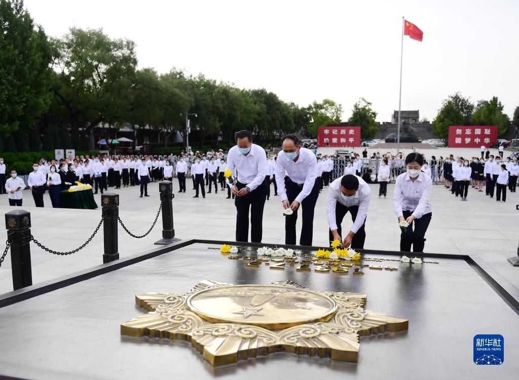 中國(guó)人民抗日戦爭(zhēng)記念館が特別行事「歴史を銘記　九一八を忘れるなかれ」を開催