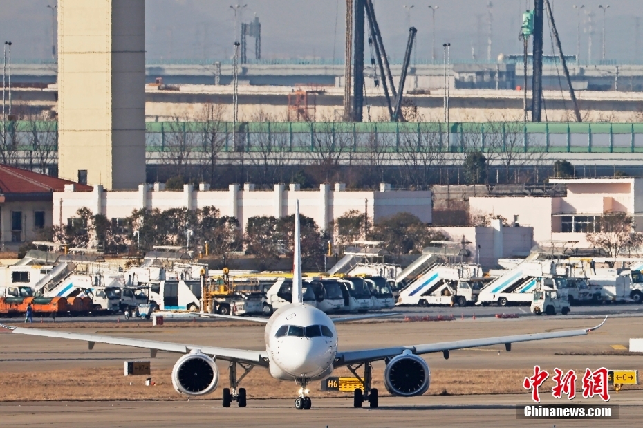 東方航空の世界1機(jī)目の國産大型旅客機(jī)「C919」が春節(jié)明け初の検証飛行