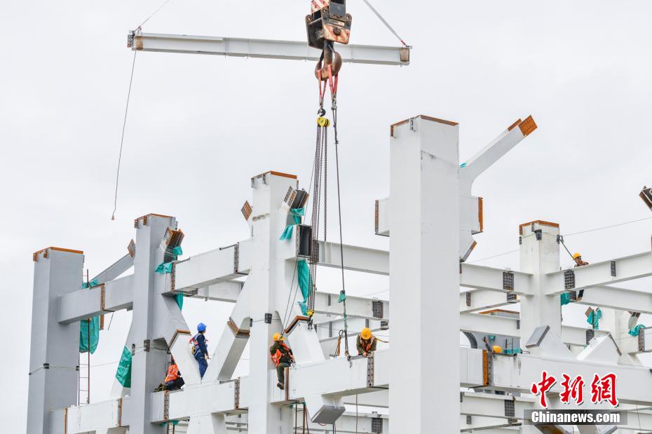 海南商用ロケット打ち上げ場、設(shè)備設(shè)置作業(yè)がスタート