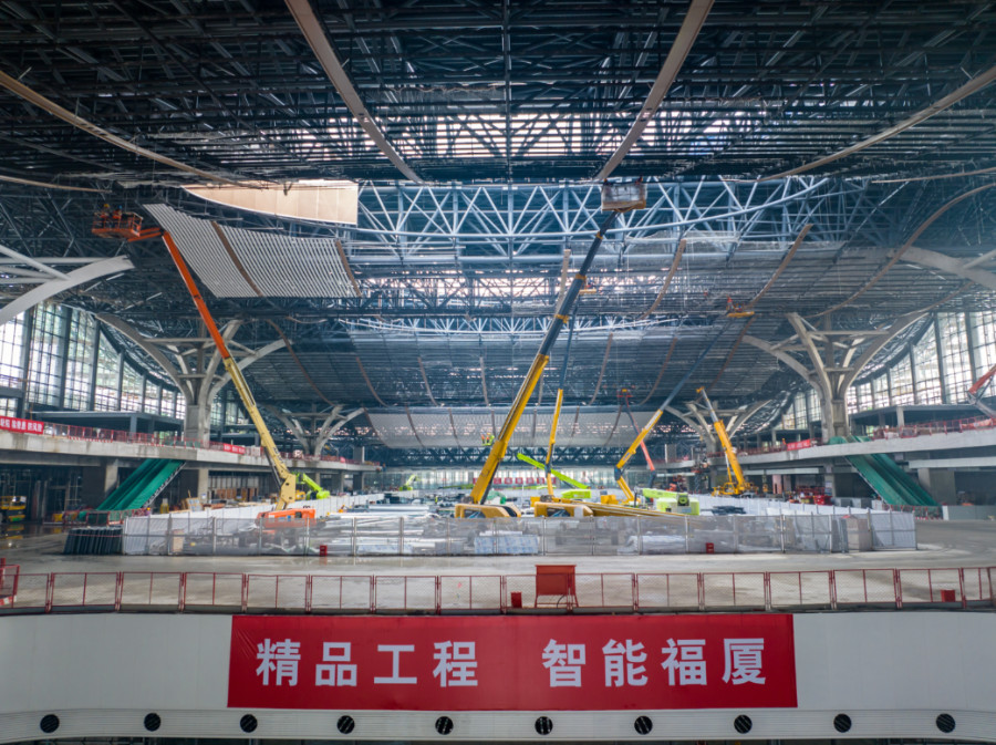 高速鉄道駅のスマート天窓が廈門に登場(chǎng)　太陽の方向を正確に追跡