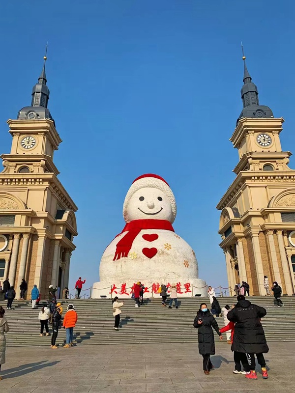 ハルビンの雪