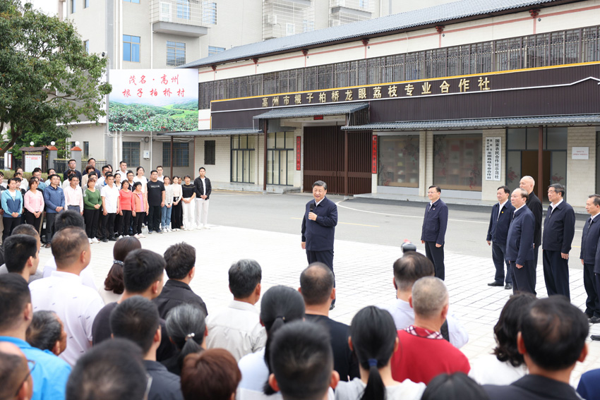 習(xí)近平総書(shū)記が広東省茂名市を視察