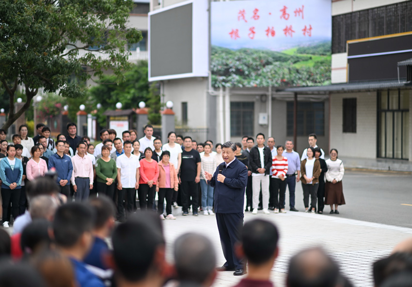 習近平総書記が広東省茂名市を視察