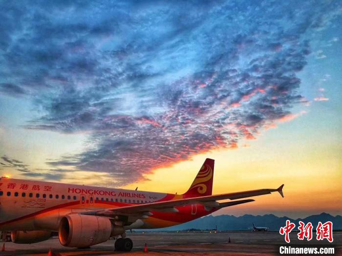 香港航空の航空機（寫真提供?香港航空）