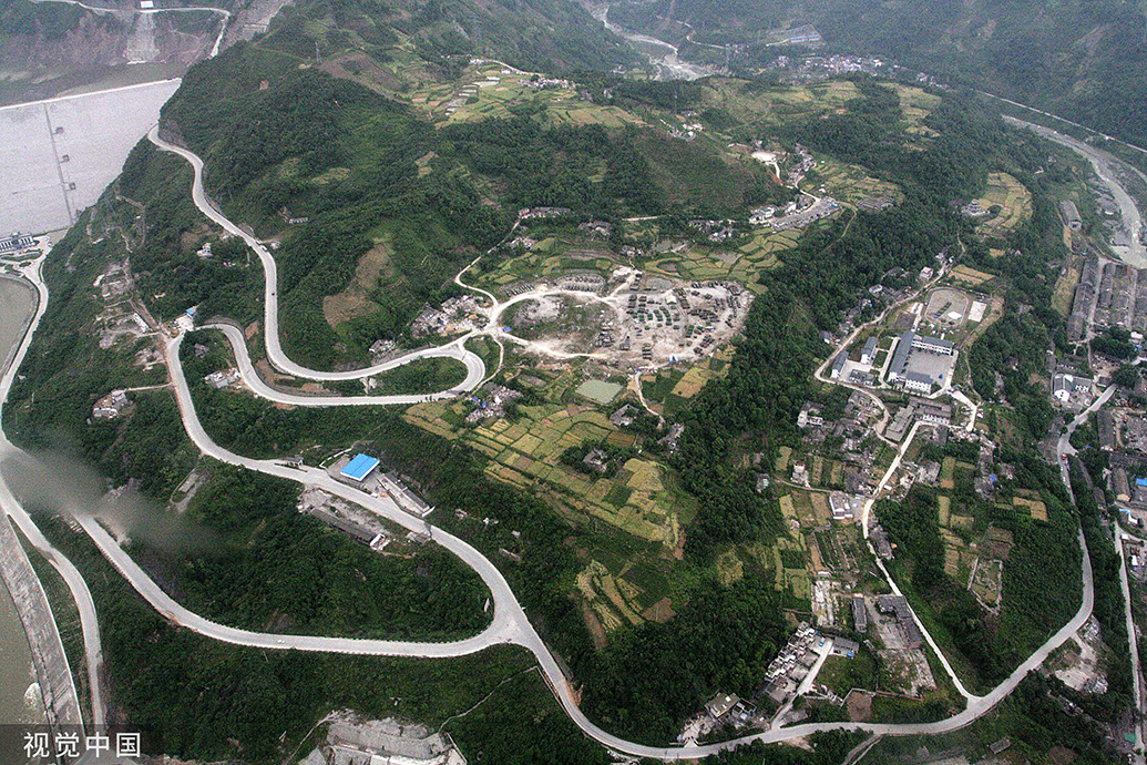 汶川地震から15年、見事に再建果たした映秀鎮(zhèn)　四川省