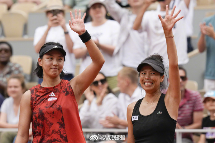 全仏OP女子ダブルスで大陸部と臺(tái)灣地區(qū)のペアが優(yōu)勝