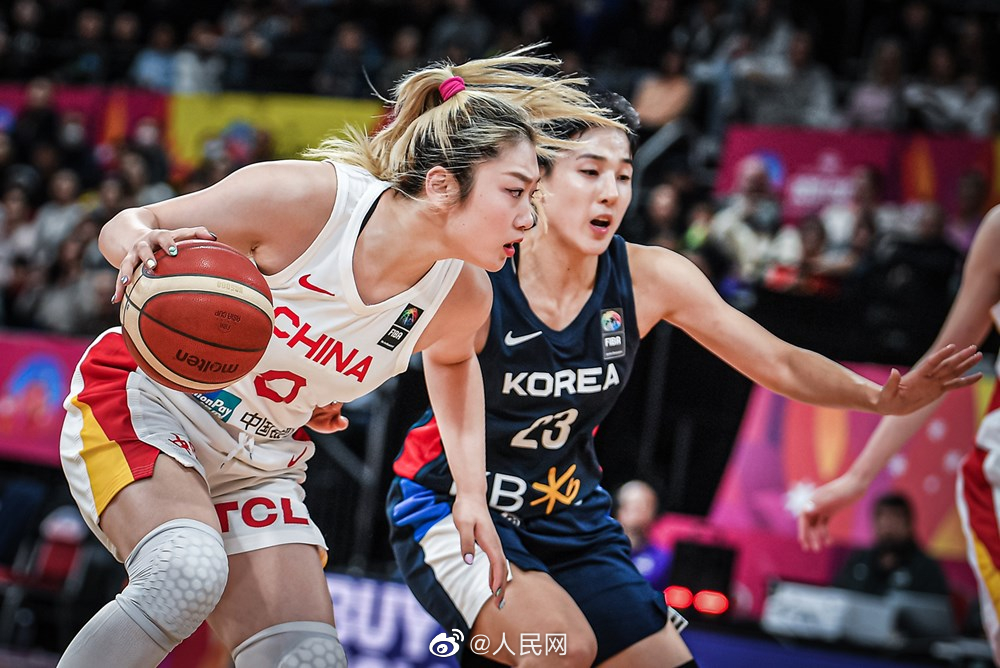 中國女子バスケが準決勝進出　FIBA女子アジアカップ2023