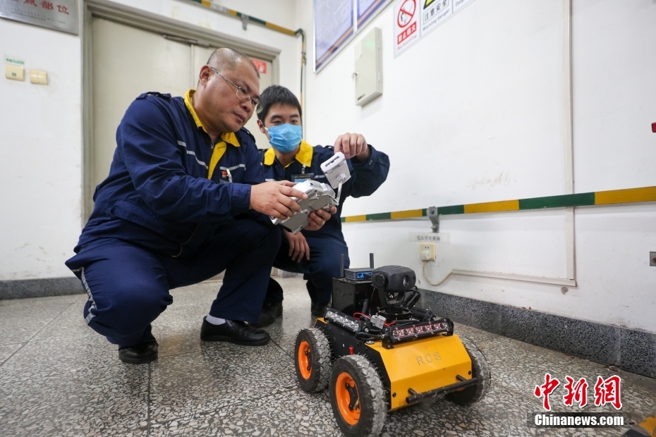 北京地下鉄で活躍する電力供給設(shè)備點検ロボット