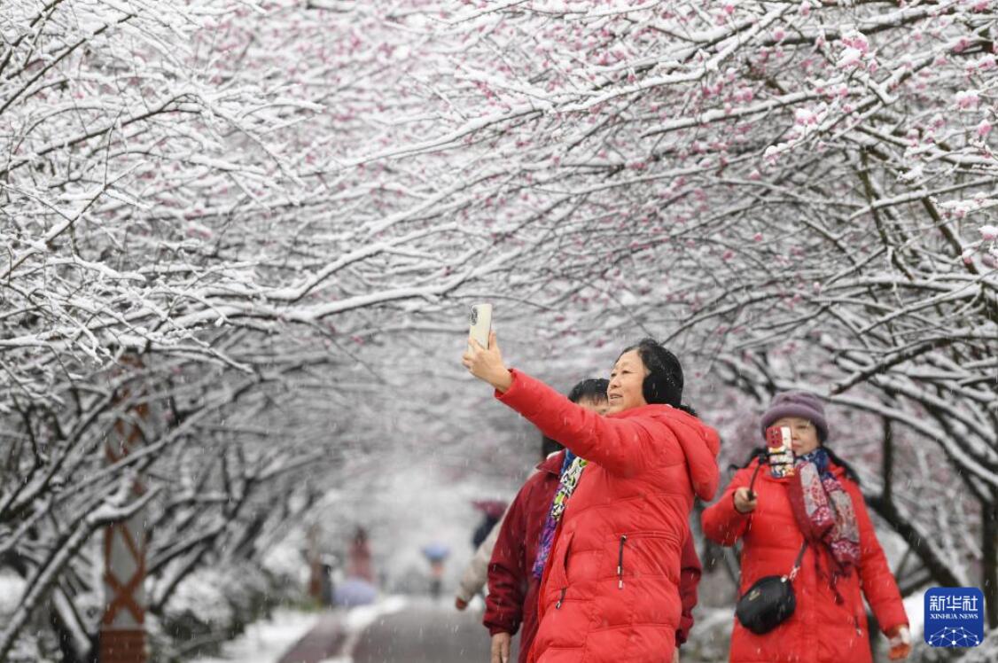 中國全土の各地で降雪