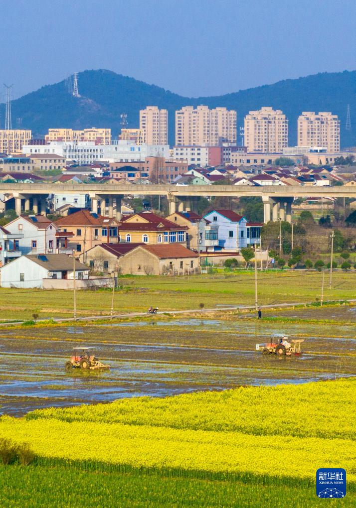 春の農(nóng)繁期迎えた中國各地