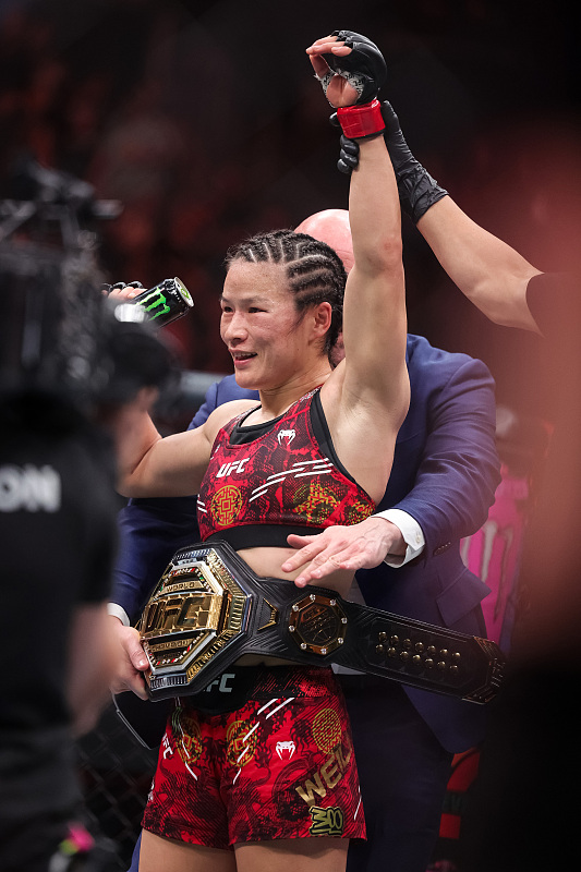 総合格闘技UFC300でベルトをかけて中國(guó)人選手が対決　米ラスベガス