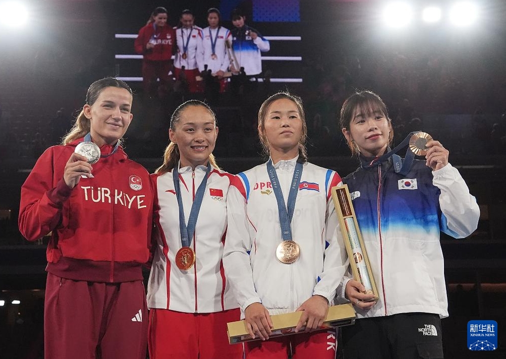 ボクシング女子で中國の五輪史上初の金　パリ五輪