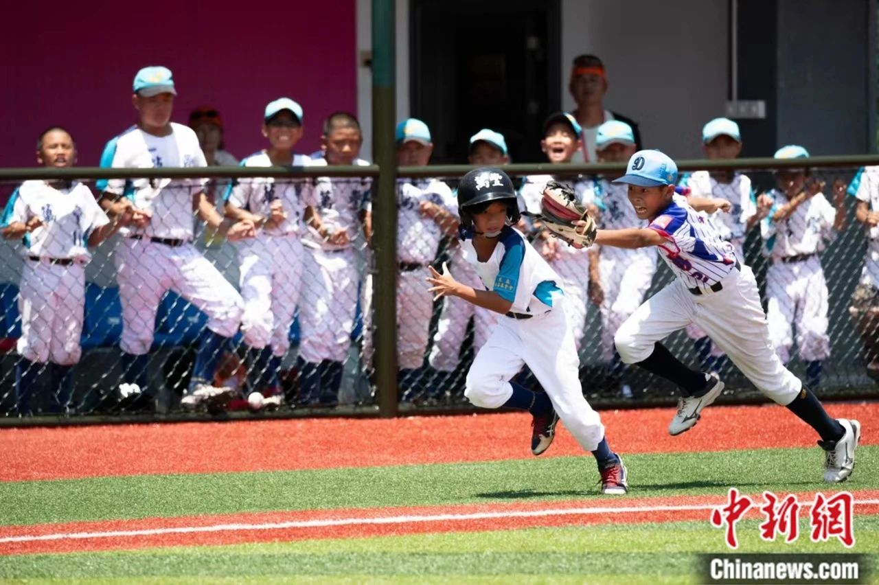 8月6日、連城県で開幕した2024年東森杯海峽両岸青少年野球招待試合?第5回海峽両岸青少年野球文化フェスティバル（寫真提供?連城県融媒體センター）。