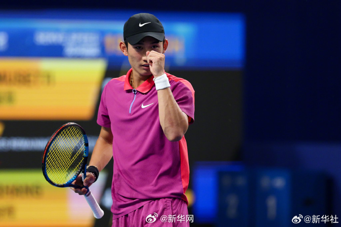 中國の19歳の商竣程選手がATPツアーで初優(yōu)勝