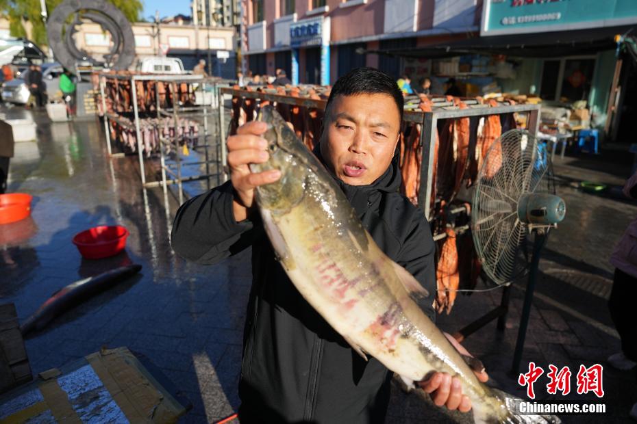 百年の歴史誇る中國最東端の魚市場「東極魚市」　黒竜江?佳木斯