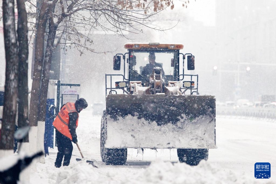 黒竜江省に寒波襲來、広い範(fàn)囲で大雪に