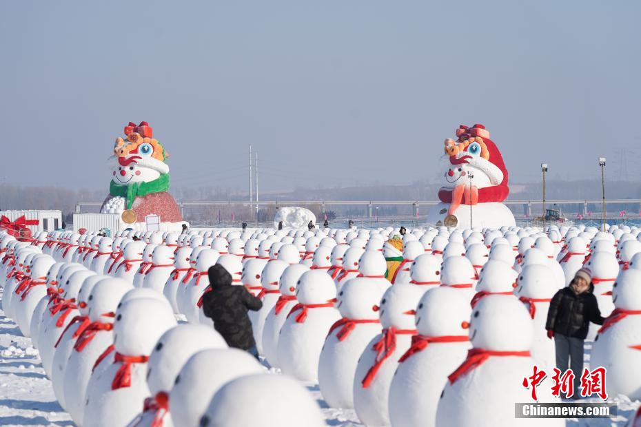 「雪だるま軍団」に新メンバーが続々仲間入り　黒竜江省哈爾浜